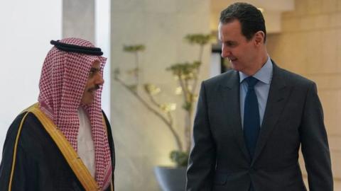 “القوة عز” بشار الأسد ينتقم من السعودية شر