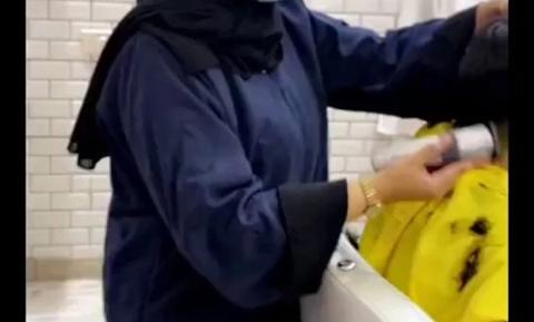 بالفيديو: شاهد أول فتاة سعودية تعمل في صالون