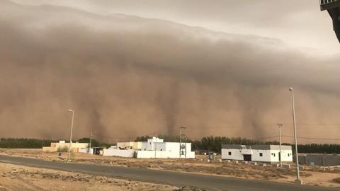 عاجل: دخول عاصفة دانيال إلى مصر