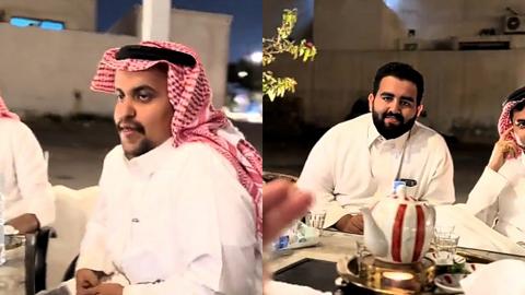 رد فعل مواطن سعودي يتفاجئ بطلب من زوجته تطلبه