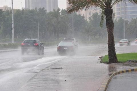 عاجل .. أمطار رعدية ورياح متربة على الرياض و9