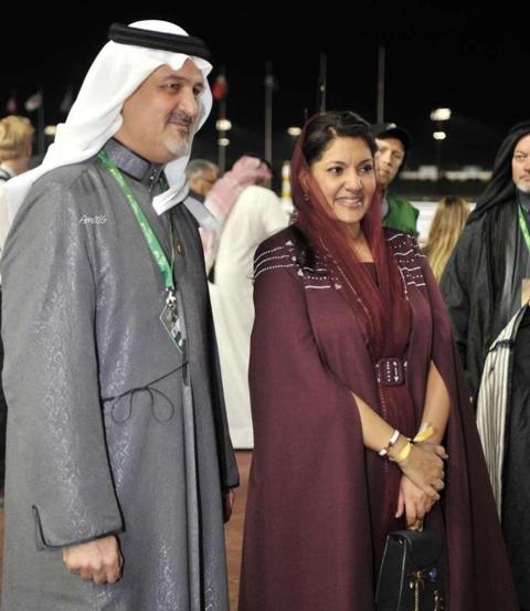 الأميرة ريما بنت بندر تجذب الأنظار بإطلالاتها في كأس السعودية للفروسية