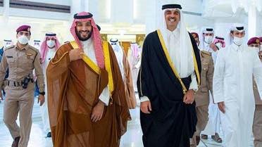 اتفاقيات تاريخة بين ولي العهد السعودي وأمير قطر