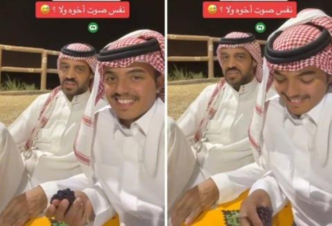 في أول ظهور له في السعودية شقيق الفنان خالد عبد